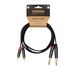 Cascha Advanced Line Audio Cable Cinch (2M) naar Jack (2M), 1m