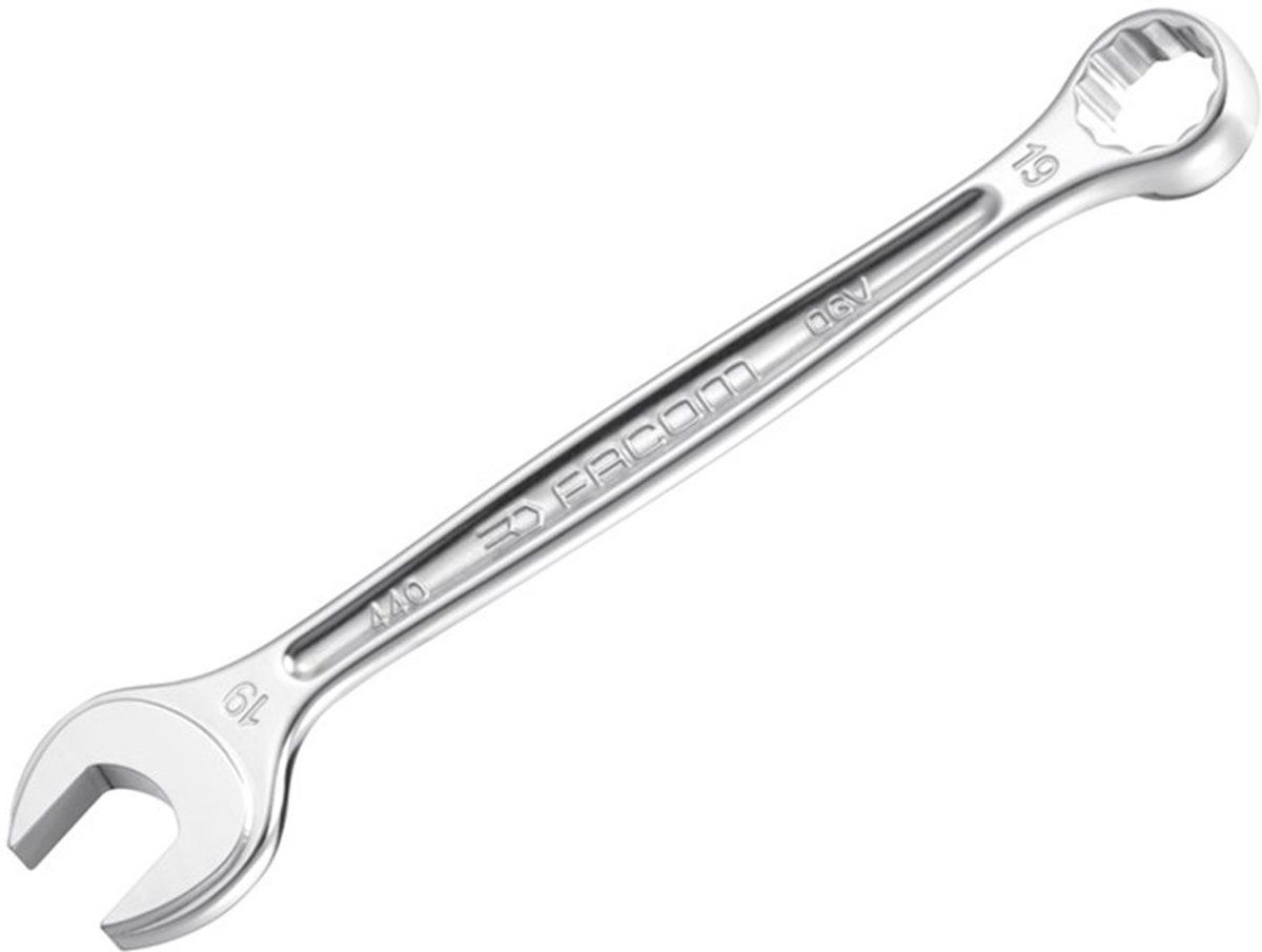 FACOM FACO ringste sleutel, le 155mm, 11mm, ringzijde gebogen