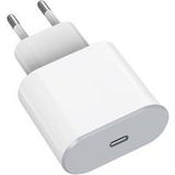 Phonillico® Chargeur rapide AC 20 W pour iPhone 16 / iPhone 16 PLUS / iPhone 16 PRO / iPhone 16 PRO MAX