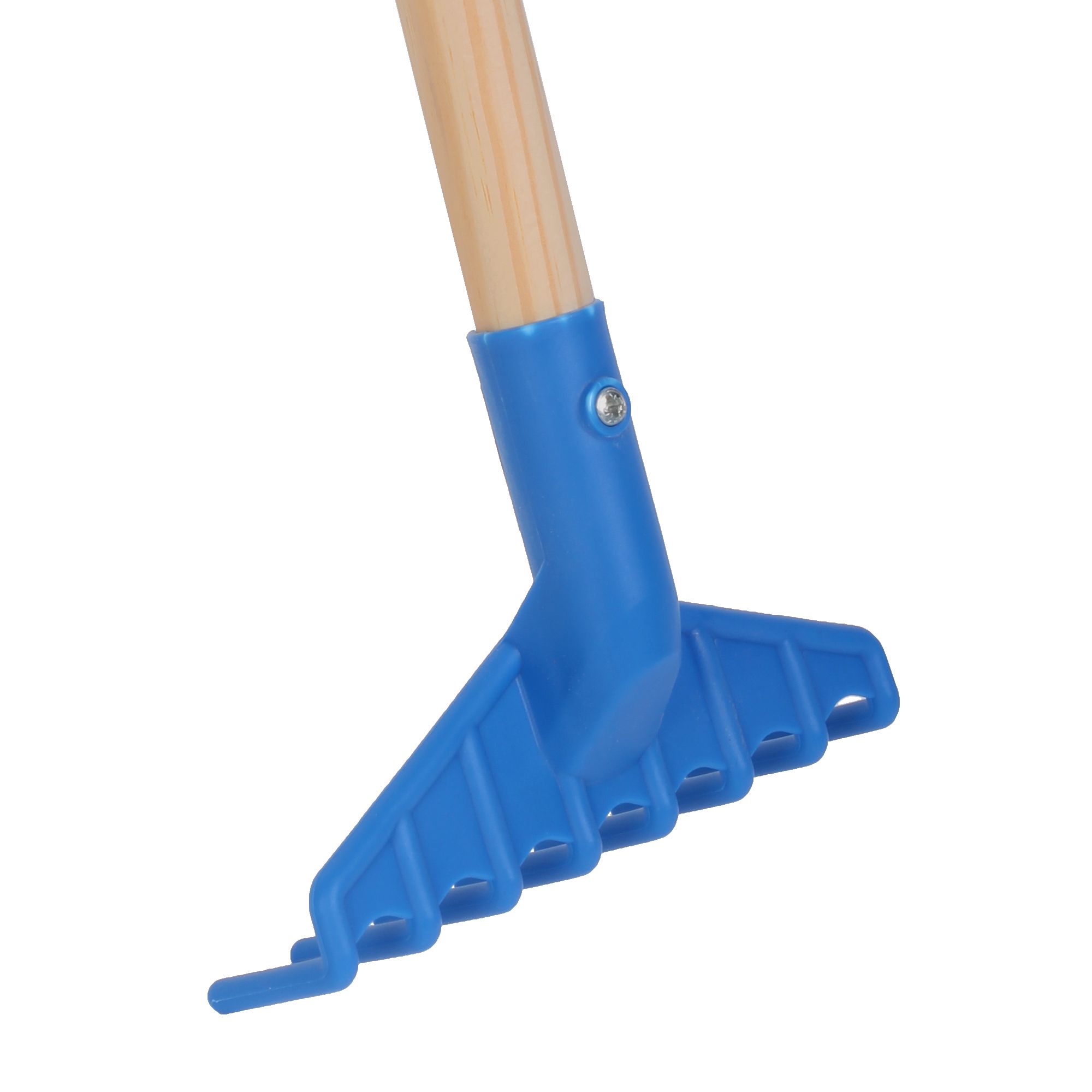 Talen Tools Kinder Mini Tuinhark Kunststof Blauw Compleet