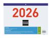 Finocam Wandkalender met grote cijfers 2026, maandoverzicht januari - december 2026 (12 maanden), kalender 2026, maandplanner, rok 2026, Catalaans