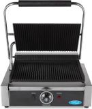 Maxima Contactgrill - Gegroefd - Enkele Grillplaat - 33,5 cm