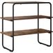 Vidaxl Table Console Chêne Fumé 80 X 41 X 75 Cm Bois D'Ingénierie