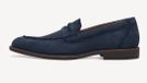 Tamaris Men Instappers 1-14204-44 805 Blauw Leer Maat 46