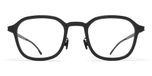 Mykita Fir Lunettes De Vue Unisexe Noir Carrées 47mm