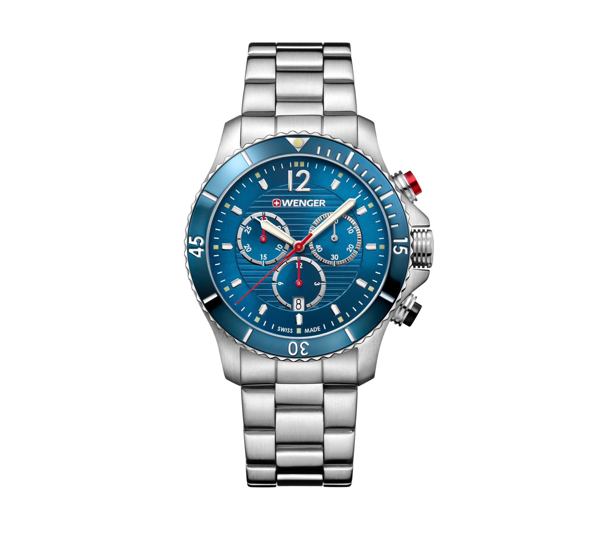 Wenger Seaforce Chrono 01.0643.111 Heren Horloge - 43mm