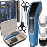 Philips tondeuse HC5612/15 + etui + kappersset (2 messen + kam)