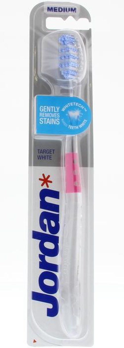 Jordan Tandenborstel Target White Medium