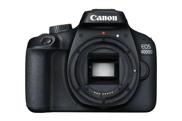 Canon EOS 4000D + EF-S 18-55mm DC III zwart