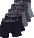 CR7 Boxershorts Sous-vêtements de sport Microfibre Noir/Vert/Gris 5-Pack - Taille S