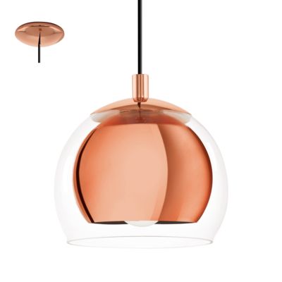 EGLO Rocamar Plafondlamp - E27 - Koperkleurig - Ø19cm
