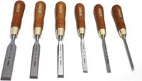 Narex Steekbeitel set 6 delig in koffer - 6, 10, 12, 16 , 20, 26 mm