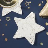 Ginger Ray Servetten Pop The Bubble Ster Goud (16 stuks)