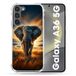 Cokitec Samsung Galaxy A36 5G Animal Elephant Savanne Versterkte Hoes