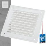 KOTARBAU® Ventilatierooster - Staal - 16.5x16.5 cm - Wit