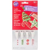 Wilton 12-delige kerstkoekjesset, roestvrij staal, meerkleurig, 5,72 x 22,23 x 11,43 cm