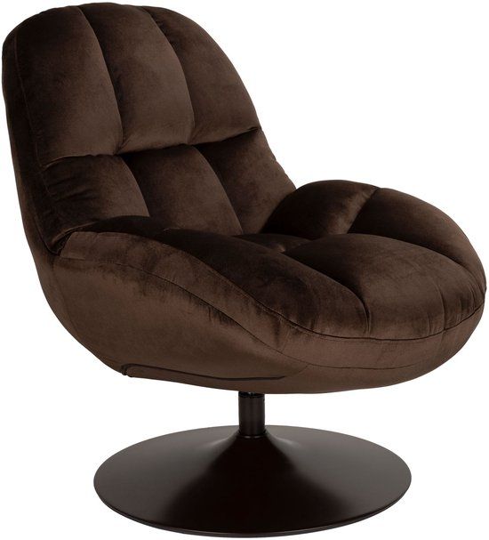 Housecraft Living Beefy Fauteuil Draaibaar Bruin