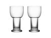 Kosta Boda Verre Picnic 48cl Lot de 2 Transparent
