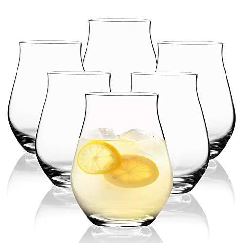 Sahm Sensorik Waterglazen - 6-delig - 420 ml - Set Waterglazen