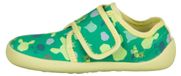 Affenzahn Movy Pantoufles en Coton avec fermeture, antidérapant, flexible, léger, pour maternelle et crèche, taille 21-32