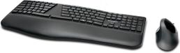 Kensington Pro Fit Ergo toetsenbord RF-draadloos + Bluetooth QWERTY Brits Engels Zwart