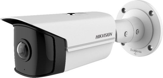 Hikvision DS-2CD2T45G0P-I - 4MP IP Bullet Camera - 180° View, IR, PoE, microSD