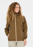WHISTLER Softshelljacke Selawik Dames Donkerbruin-beige Polyester Maat 38