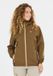 WHISTLER Softshelljacke Selawik Dames Donkerbruin-beige Polyester Maat 38