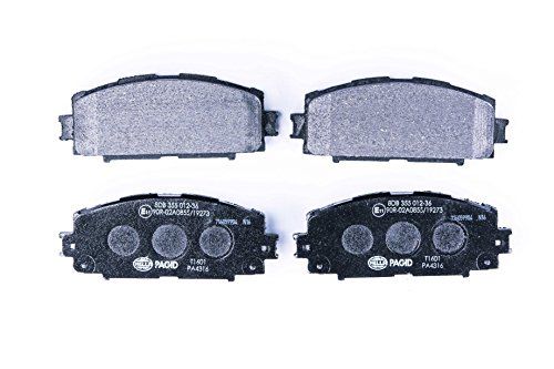 HELLA PAGID 8DB 355 012-361 Remblokkenset - T1601 - Dikte: 18.6mm - Akebono - DAIHATSU / TOYOTA