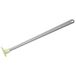 Fackelmann 33012 Potbodemschraper, schraper met lange steel, schraper, siliconen, kunststof, grijs, lichtgroen, 23 x 1,4 x 2,3 cm