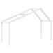 VidaXL Kinderbedhuisje 203x80,5x142 cm massief grenenhout wit