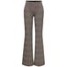 ONLY high waist geruite flared broek - grijs