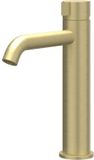 IVY Tribe Wastafelkraan - Model M - Geborsteld RVS 316 Mat Goud PVD
