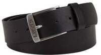 Levi's Levi's leren riem New Duncan zwart