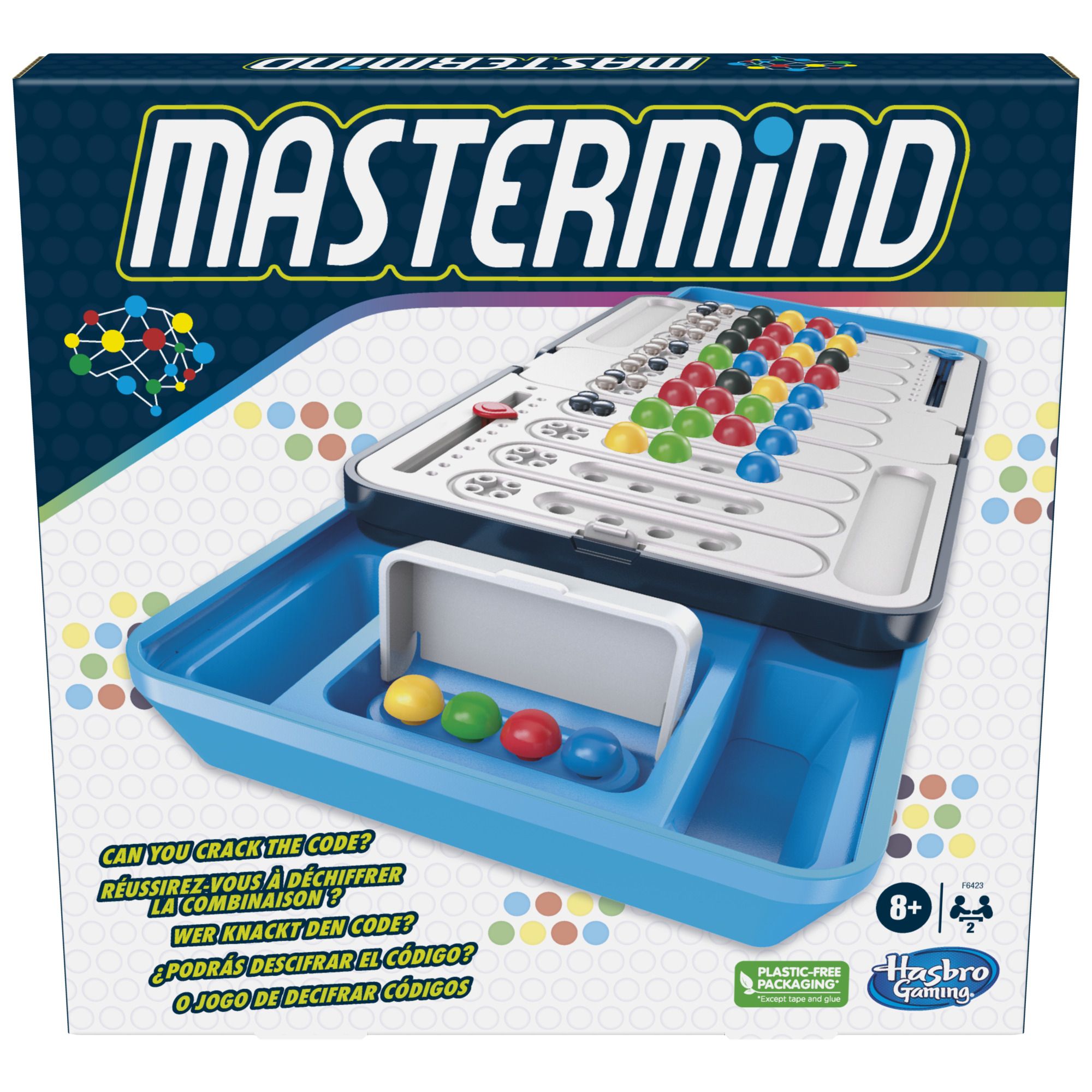 Hasbro Gaming Mastermind - Board Game - Strategy Game for 2 Players - Ages 8+