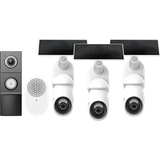 TP-Link Tapo C660 Solar Kit 3-Pack + D235 Smart Battery & Wired Doorbell