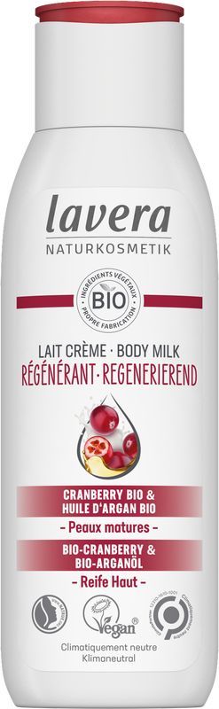 Lavera Body Lotion - 200ml - Women - Mature Skin - Cranberry
