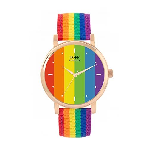 Toff London Pride Verticale Wapen Stokken Horloge - 5059656938156