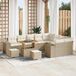 Prolenta Maison Exclusive Tuinset met 12 stukken, beige polyrotan