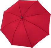 doppler Paraplu Vienna Long Automatic Umbrella Red Donkerrood