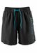 s.Oliver Zwemshorts cyaan blauw / zwart