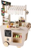 howa XXL Houten Speelgoed Foodtruck – Kinderkeuken & Winkel in één met accessoires