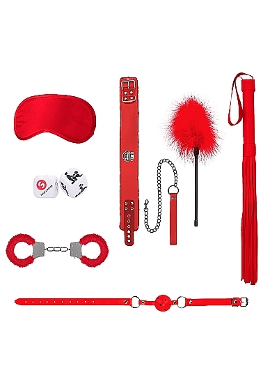 Ouch! Kits Introductory Bondage Kit #6 - Red