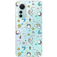 Unicorn Rainbow Siliconen hoesje compatibel met Xiaomi Mi 12 Lite
