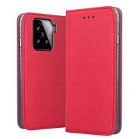 Xiaomi Housse pour Xiaomi 15 5G - etui coque pochette portefeuille + verre trempe - ROUGE MAGNET