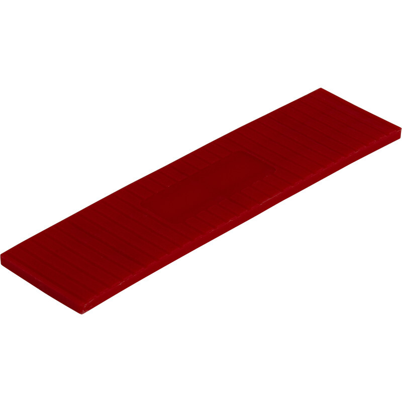 Köhler Woodcap Kunststof rasterblokje 26x3mm Rood (100 Stuks)