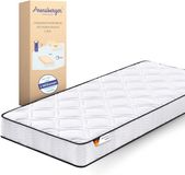 Arensberger Lisa Matras 180x200 cm Hoogte 19cm Ergo | Federkernmatras met koudschuim en 7-zones | Hardheid H2/H3 | Zakveerkern | 180x200cm oprolbare puntelastische matras