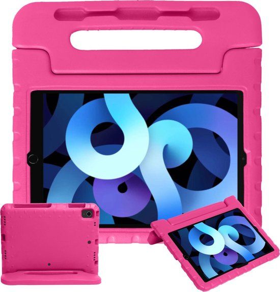Kinderhoes voor iPad Air 4 2020 - Roze - Kidsproof - Back Cover