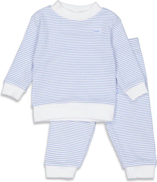 Feetje Wafel pyjama blauw maat 122
