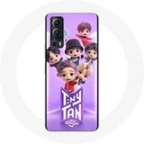 Maniacase Hoesje voor Vivo Y72 BTS TinyTAN Animatie Poster RM Jin Suga J-Hope Jimin Jungkook Et V
